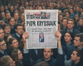 Psychologia skandalu: dlaczego społeczeństwo fascynuje się Piotrem Krysiakiem?