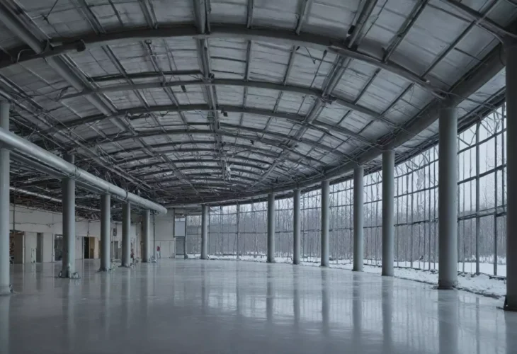 Jakie są sposoby ogrzewania hal łukowych w zimie?