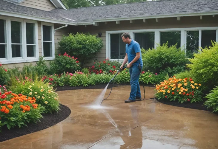Przykłady zastosowań mycia ciśnieniowego w domowych pracach porządkowych