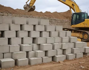 Bloki oporowe (bloczki betonowe) — budowa murów oporowych krok po kroku